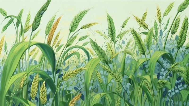 中国传统节日小满插画,插画/手绘图,插画/手绘图库,插画/手绘图下载,插画/手绘